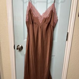 Victoria secret silk slip dress elegant lingerie vintage